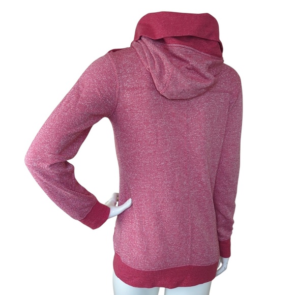 Burton Women’s Red Full Zip Hoodie SZ S - Picture 8 of 14